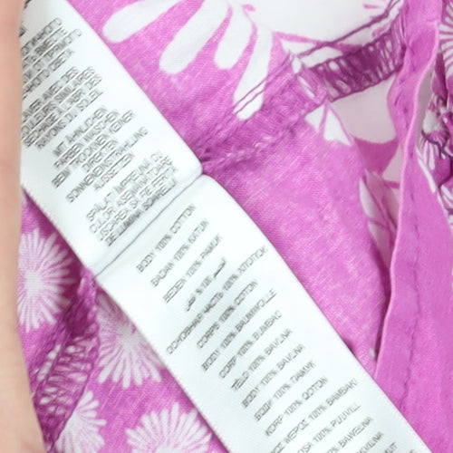 Mantaray Womens Pink Floral Sundress Size 8