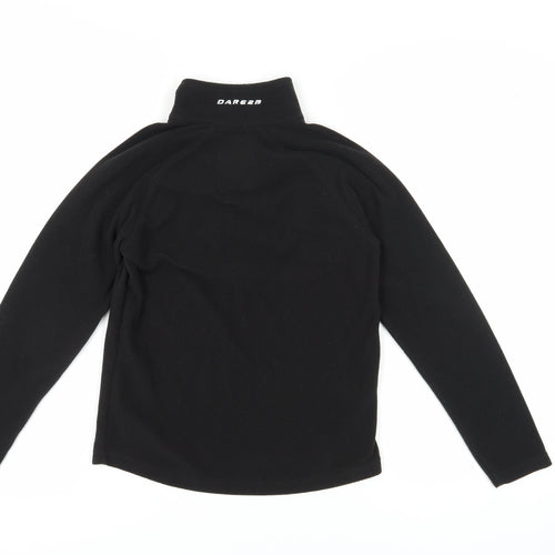 Dare 2b Boys Black Fleece 1/4 Zip Hoodie, 11-12 Years