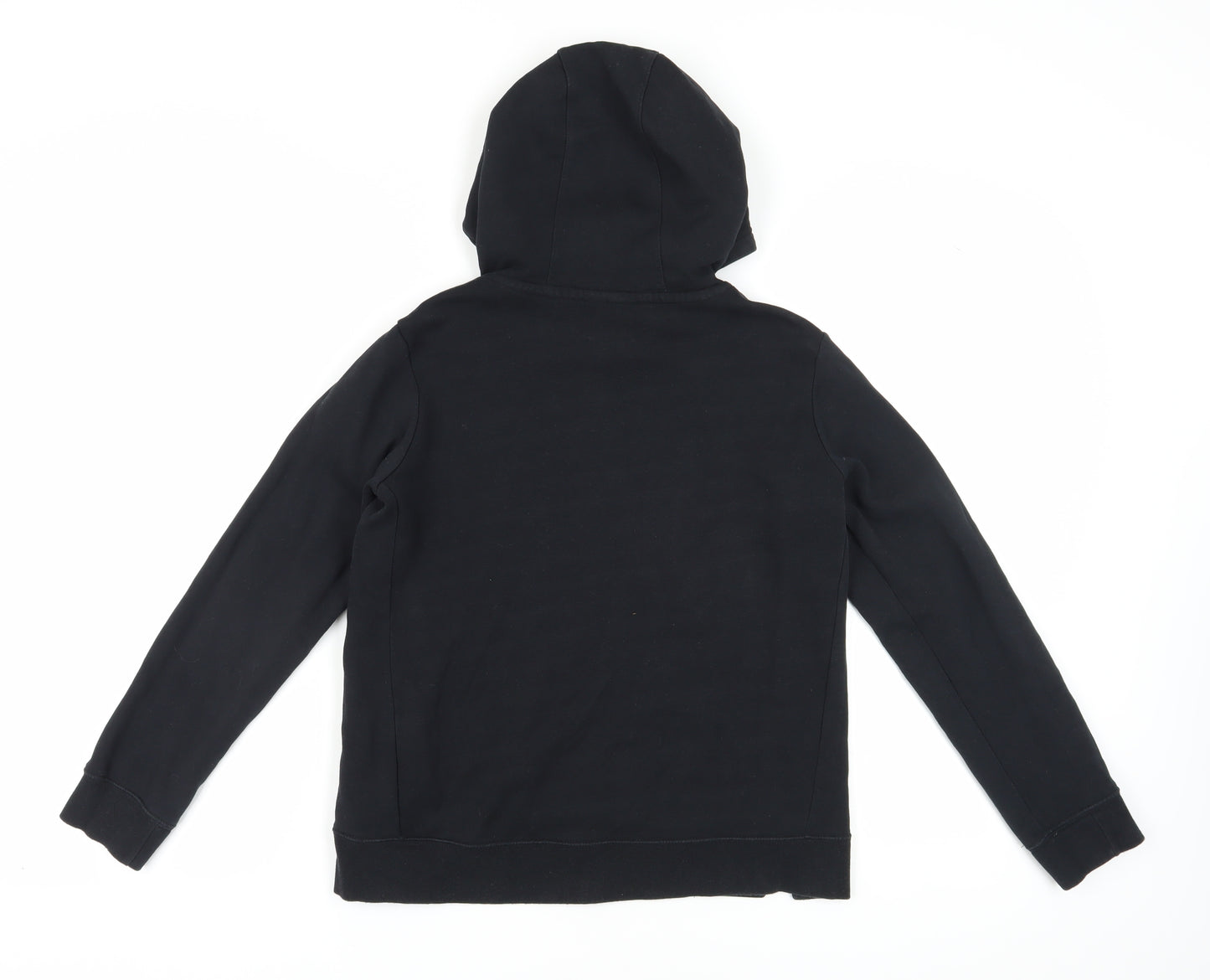 Nike Girls Black Graphic Print Hoodie XL