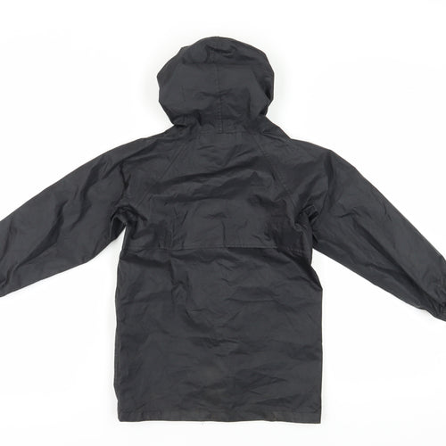 Regatta Boys Black Windbreaker Jacket 8 Years Lightweight