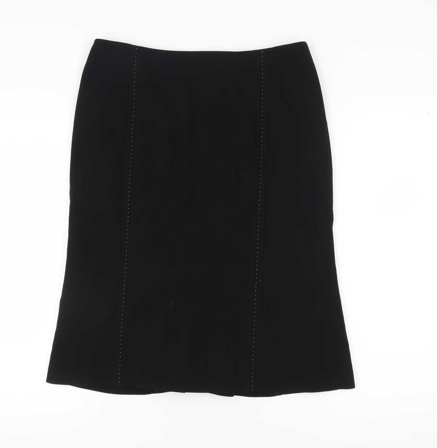 Hobbs Women's Black Knee Length Pencil Skirt, Size 12