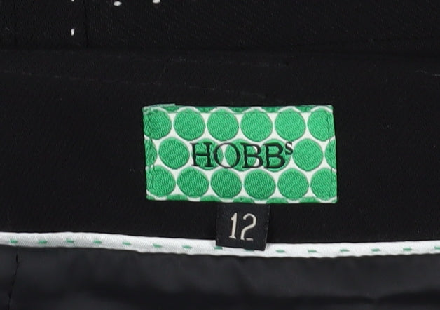 Hobbs Women's Black Knee Length Pencil Skirt, Size 12