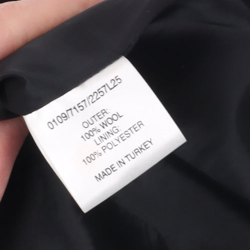 Hobbs Women's Black Knee Length Pencil Skirt, Size 12