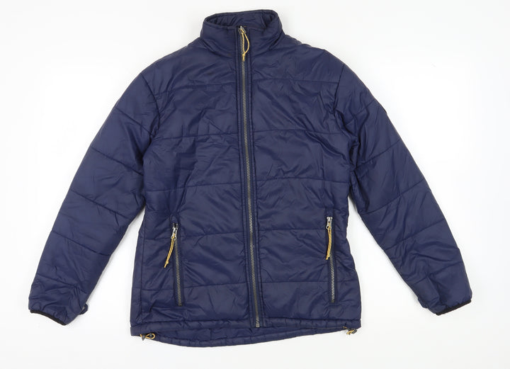 Tog Twenty Four Women's Blue Puffer Jacket Size 10