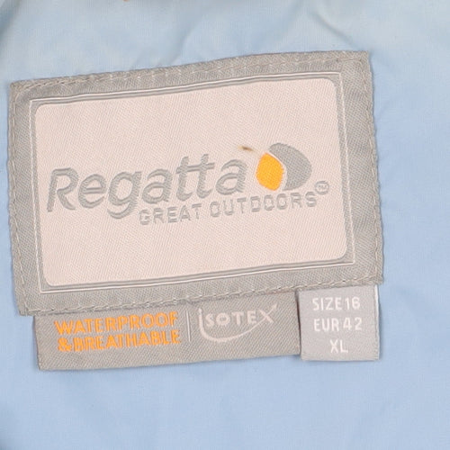Regatta Women's Blue 3-in-1 Waterproof Jacket Size 16