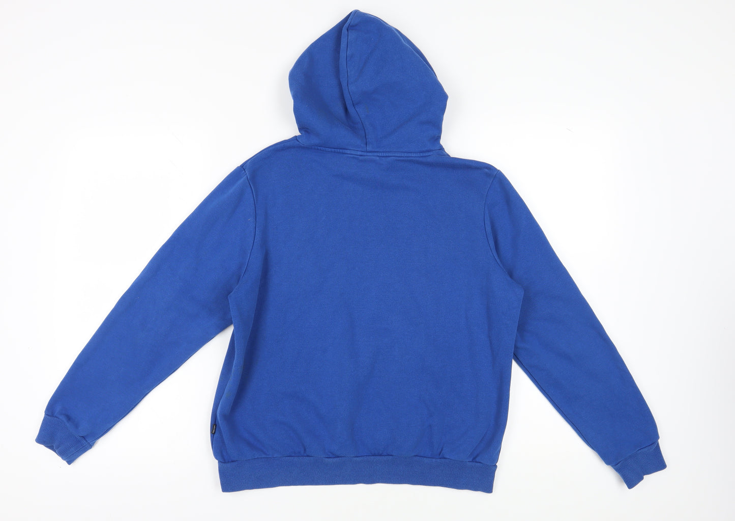 Puma Boys Blue Pullover Hoodie Size L with Logo