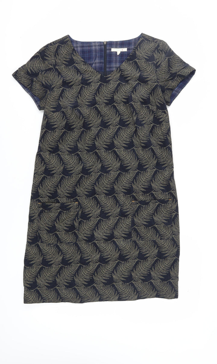 White Stuff Women's Black Shift Dress Size 12