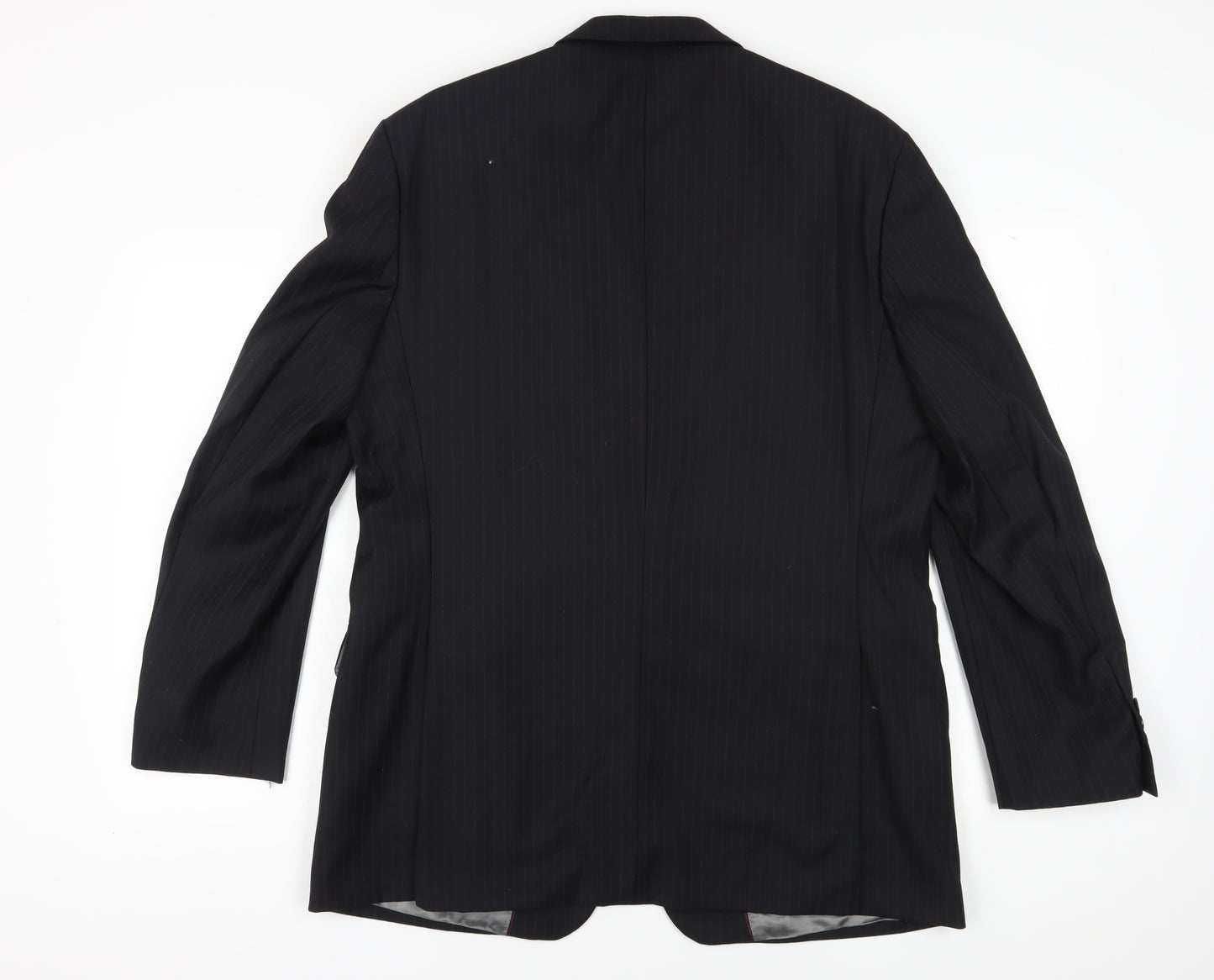 Austin Reed Men's Black Blazer, Size 44R, Wool, Classic Fit