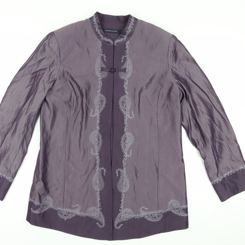Windsmoor Women's Purple Blazer Size 10 Classic Fit
