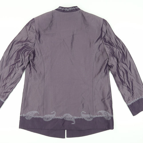 Windsmoor Women's Purple Blazer Size 10 Classic Fit