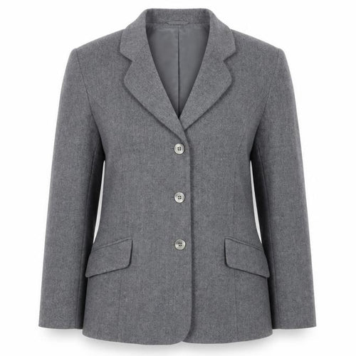 Eastex Women's Grey Blazer, Size 12, Wool Business/F