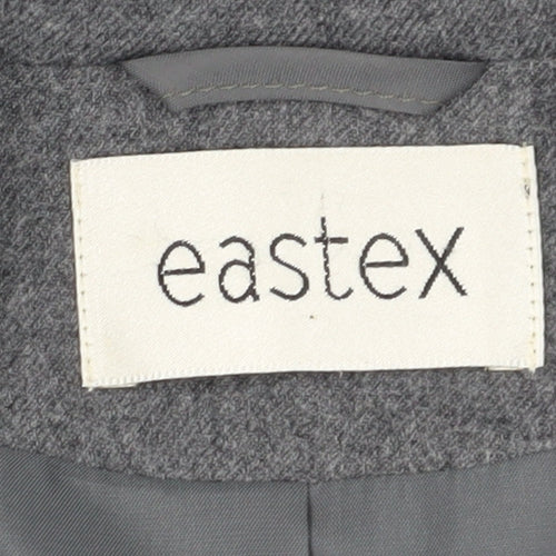 Eastex Women's Grey Blazer, Size 12, Wool Business/F