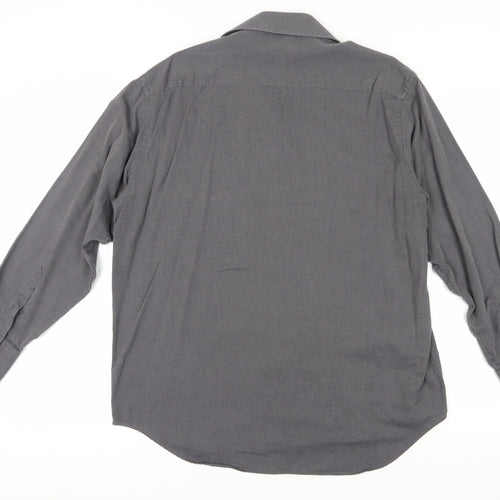 Ben Sherman Men's Grey 16.5 Regular Button-Up Shirt