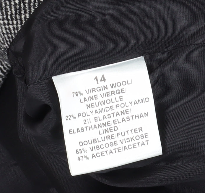 Windsmoor Women's Grey Tweed Classic Jacket Size 14