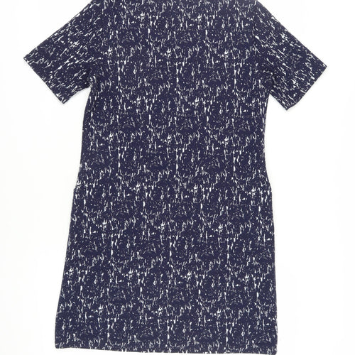 Manderay Women's Blue Shift Dress, Size 12