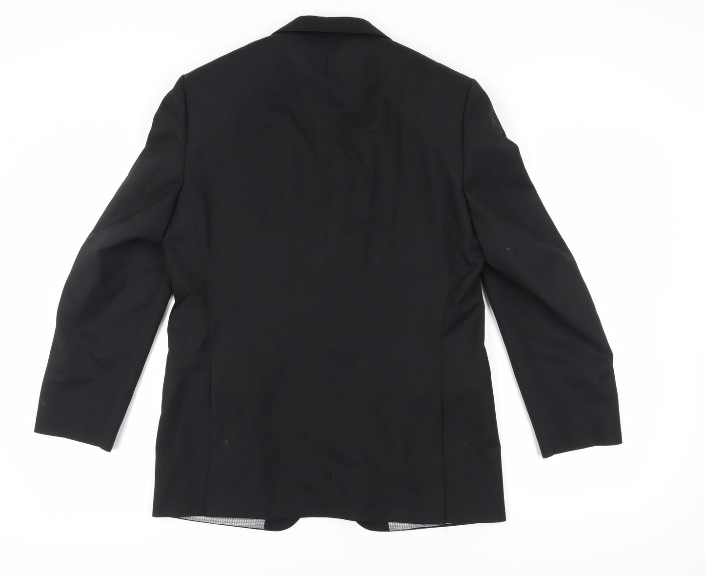 Ben Sherman Black Men's Blazer 38 Regular Fit.