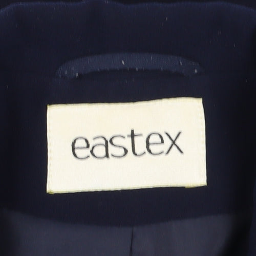 Eastex Women's Blue Blazer Size 12 Lined