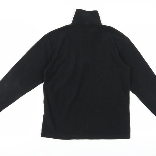 Trespass Men's Black Pullover Sweatshirt S 1/4 Zip