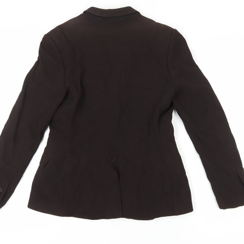 Jigsaw Women's Brown Blazer Size 12, Classic Fit