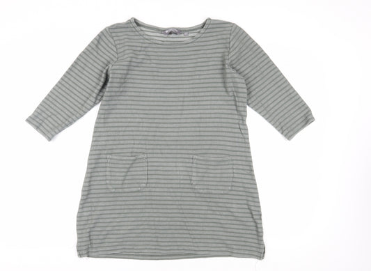 Mountain Warehouse Women’s Grey Striped Tunic Sweatshirt