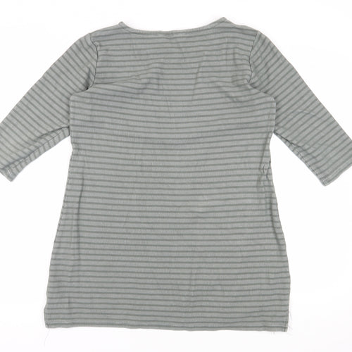 Mountain Warehouse Women’s Grey Striped Tunic Sweatshirt