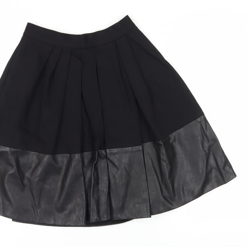 Banana Republic Women's Knee Length Black A-Line Skirt Size 2