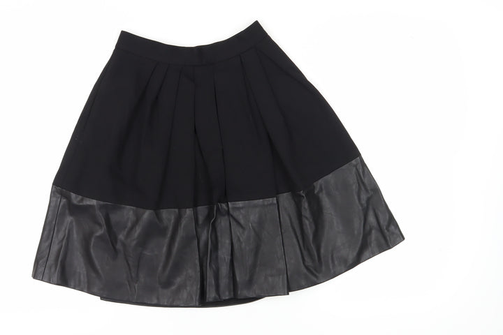 Banana Republic Women's Knee Length Black A-Line Skirt Size 2