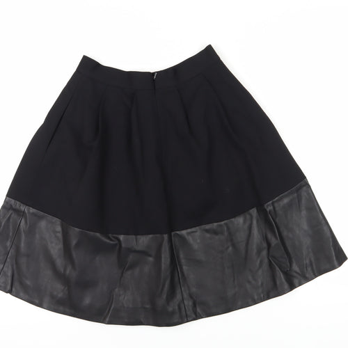 Banana Republic Women's Knee Length Black A-Line Skirt Size 2