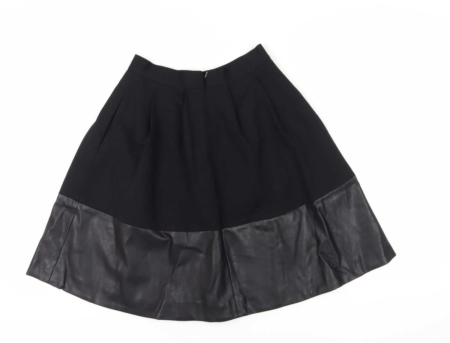 Banana Republic Women's Knee Length Black A-Line Skirt Size 2