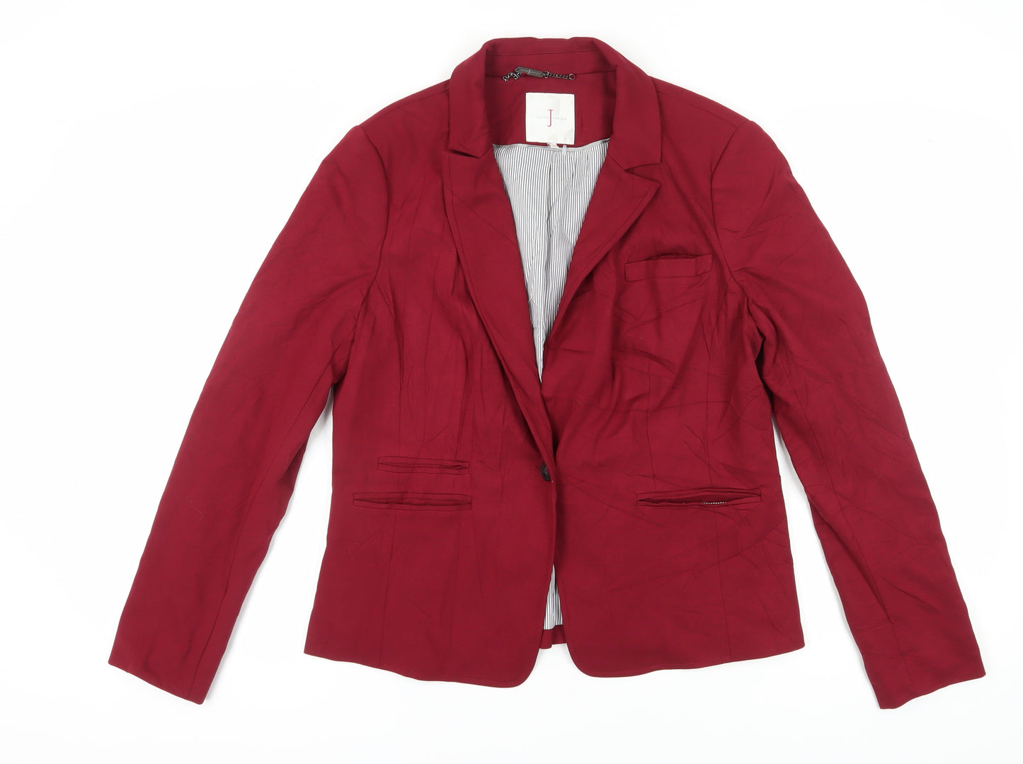 Jasper Conran Women's Red Blazer Size 16