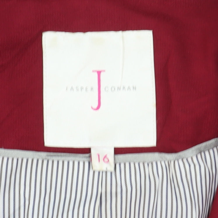 Jasper Conran Women's Red Blazer Size 16