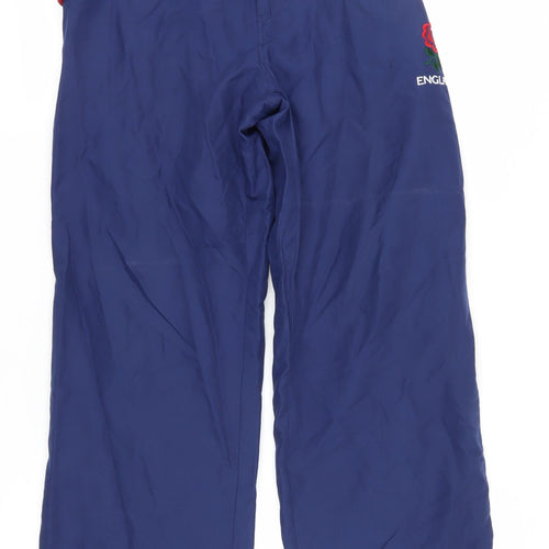 England Blue Windbreaker Trousers M Unisex