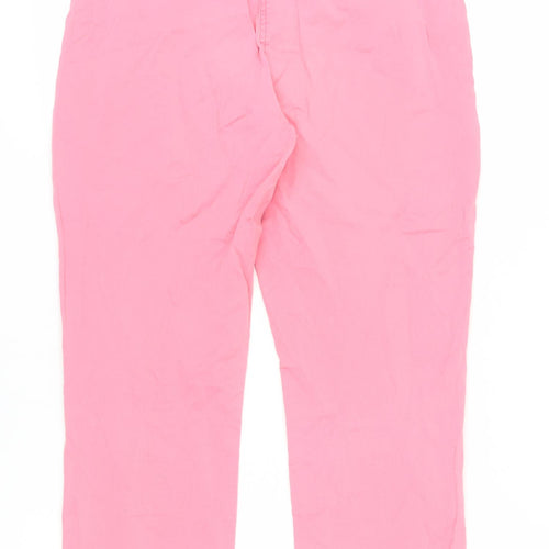 Boden Women's Pink Chino Trousers - Size 12R