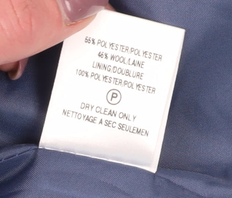 Eastex Women's Blue Suit Jacket Size 18, Classic & Lined