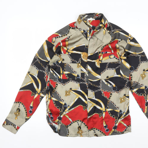 Mistress Rocks Women's XS Multicoloured Button-Up