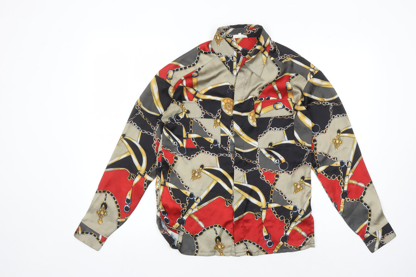 Mistress Rocks Women's XS Multicoloured Button-Up