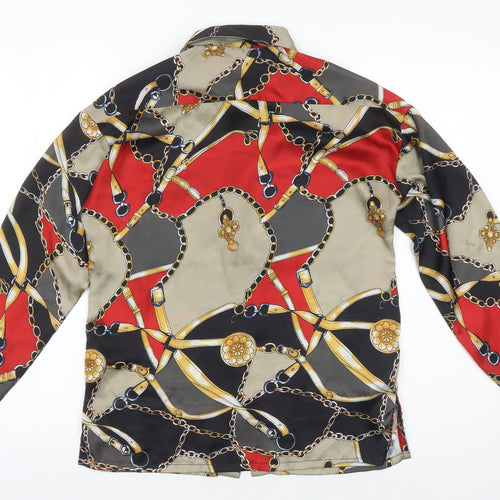 Mistress Rocks Women's XS Multicoloured Button-Up