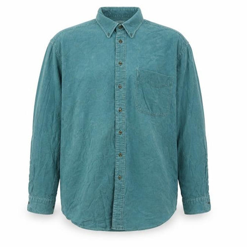 New Classics Men’s Green Long Sleeve Casual Shirt, L