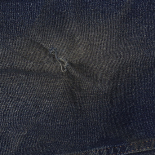 Women's Blue Straight Jeans - Size 10 Short Stretch Fit