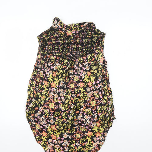 Next Women's Multicoloured Floral Tunic Blouse Size 12