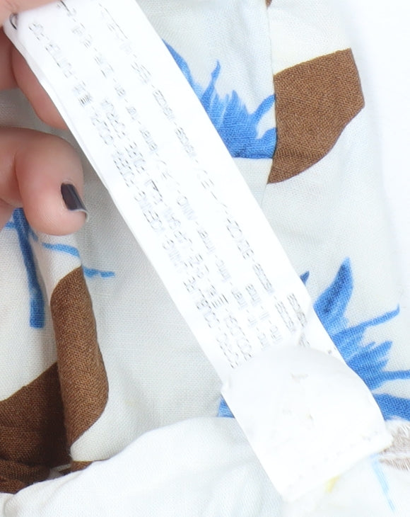 Zara Women Multicoloured Floral Slip Dress S