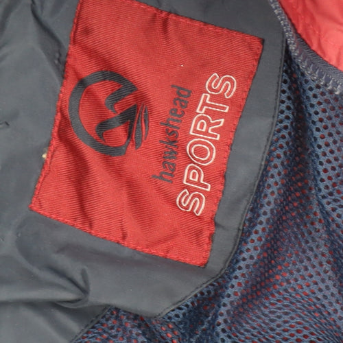 Hawkshead Men's Red Windbreaker Jacket Size M