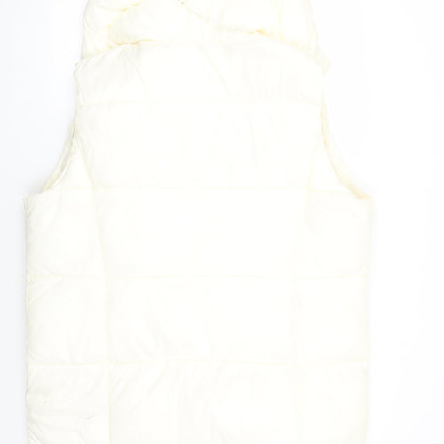 Roman Women's Ivory Puffer Waistcoat Size 18