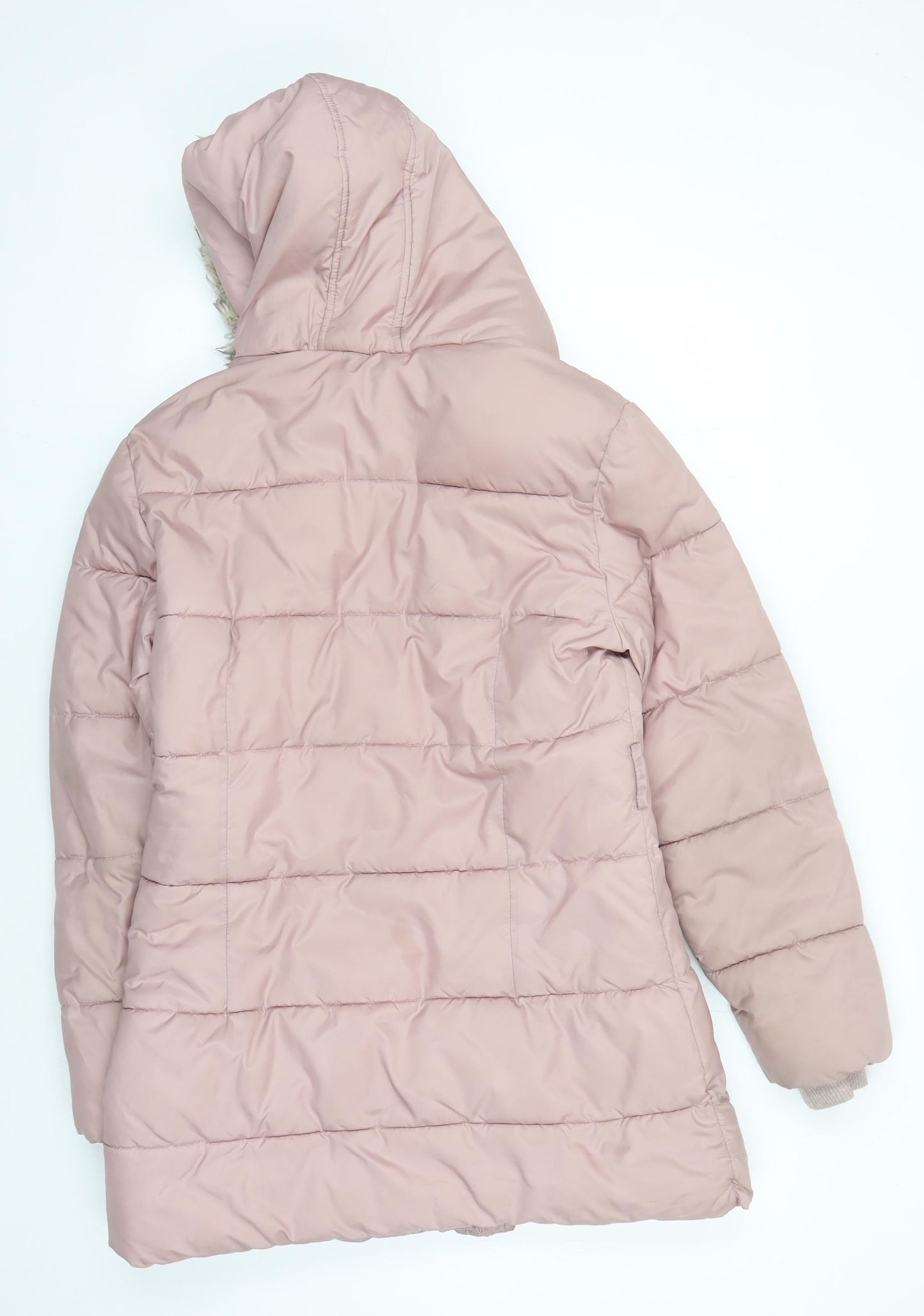 Marks and Spencer Girls Pink Puffer Jacket, 14-15 Years