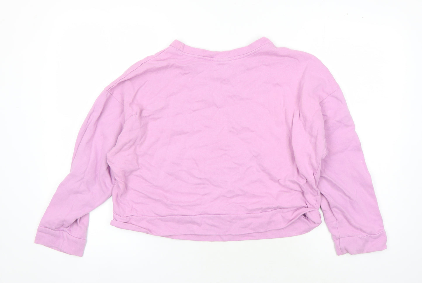 ASOS Women's Pink Cartoon Jumper Size 12 Petite