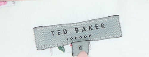 Ted Baker Men's Pink Striped Dress Shirt L