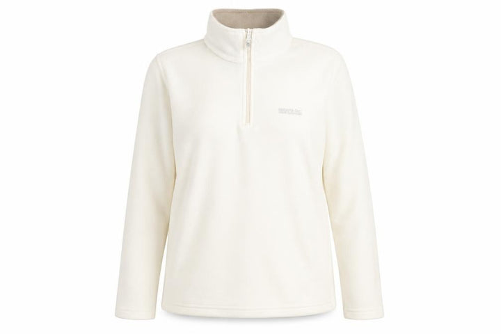 Regatta Women's Ivory Fleece 1/4 Zip Sweatshirt Size 12