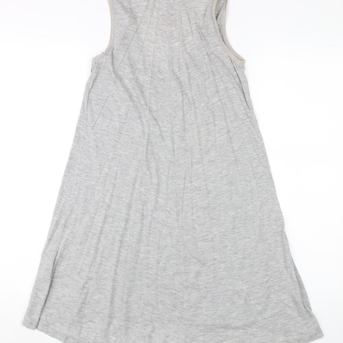 White Stuff Grey Midi Tank Dress, Size 10, Women's Casual