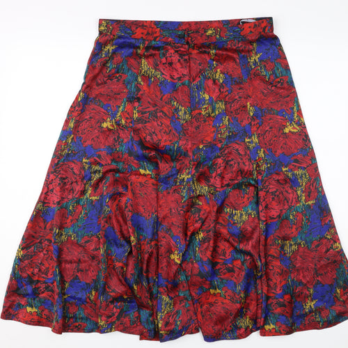 Windsmoor Women's Multicoloured Floral Skirt Size 18