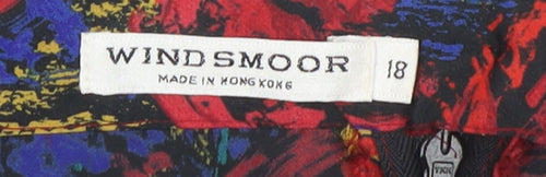 Windsmoor Women's Multicoloured Floral Skirt Size 18